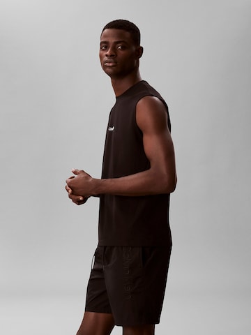 Calvin Klein Swimwear Tričko – černá