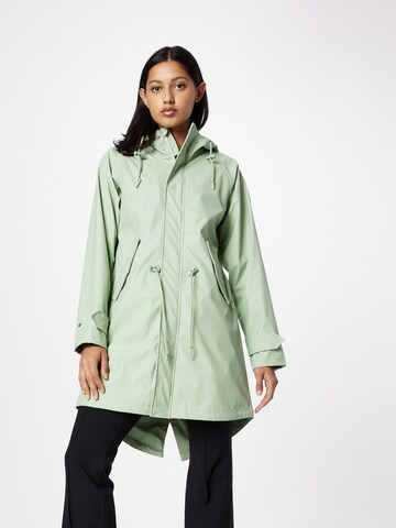 Cappotto funzionale 'Friese Traveby' di Derbe in verde: frontale
