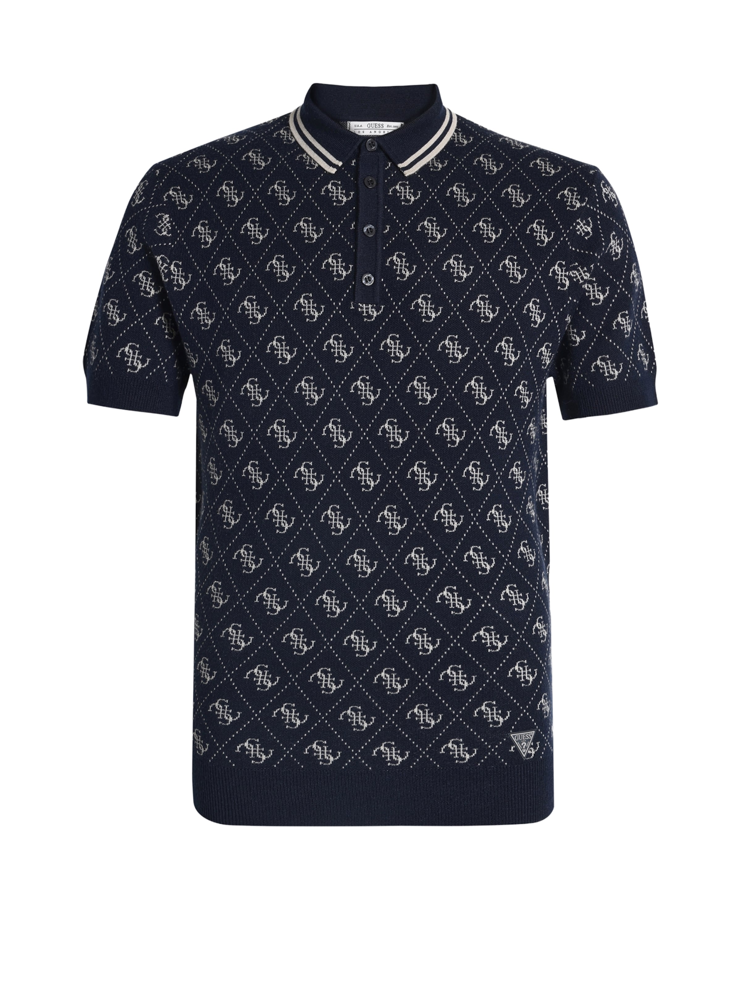 GUESS Pullover 'MARLIN' i blå: forside