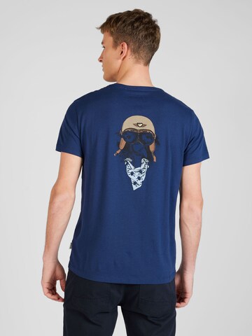 T-Shirt BLEND en bleu : devant