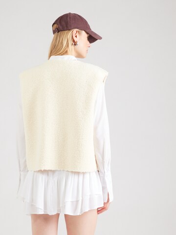 Hailys - Chaleco 'Ri44ona' en blanco