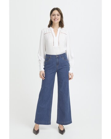 Fransa Wide Leg Jeans 'FRCHICAGO' i blå