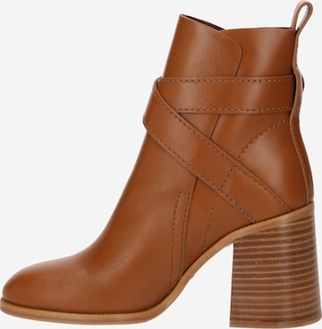 Bottines 'LYNA' See by Chloé en marron