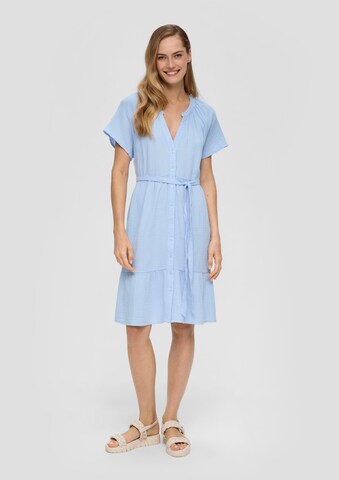 s.Oliver Kleid in Blau: Vorderseite
