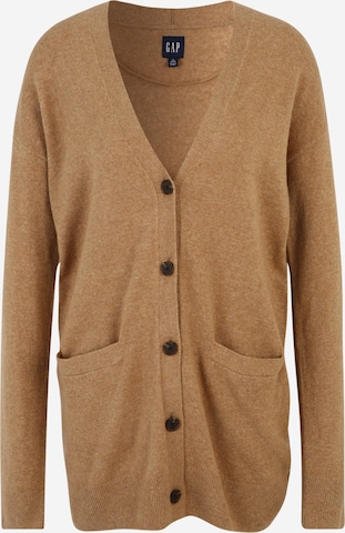 Cardigan Gap Tall en beige : devant