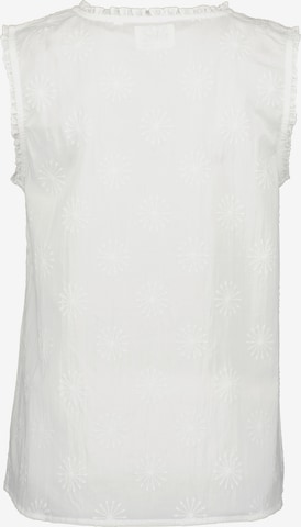 BLUE SEVEN - Blusa en blanco