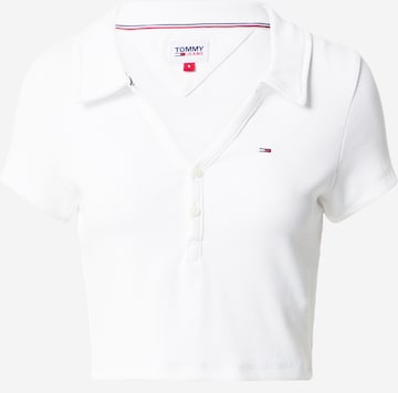 Tommy Jeans Shirt in Weiß: predná strana