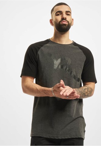 ROCAWEAR Majica 'Bigs' | črna barva