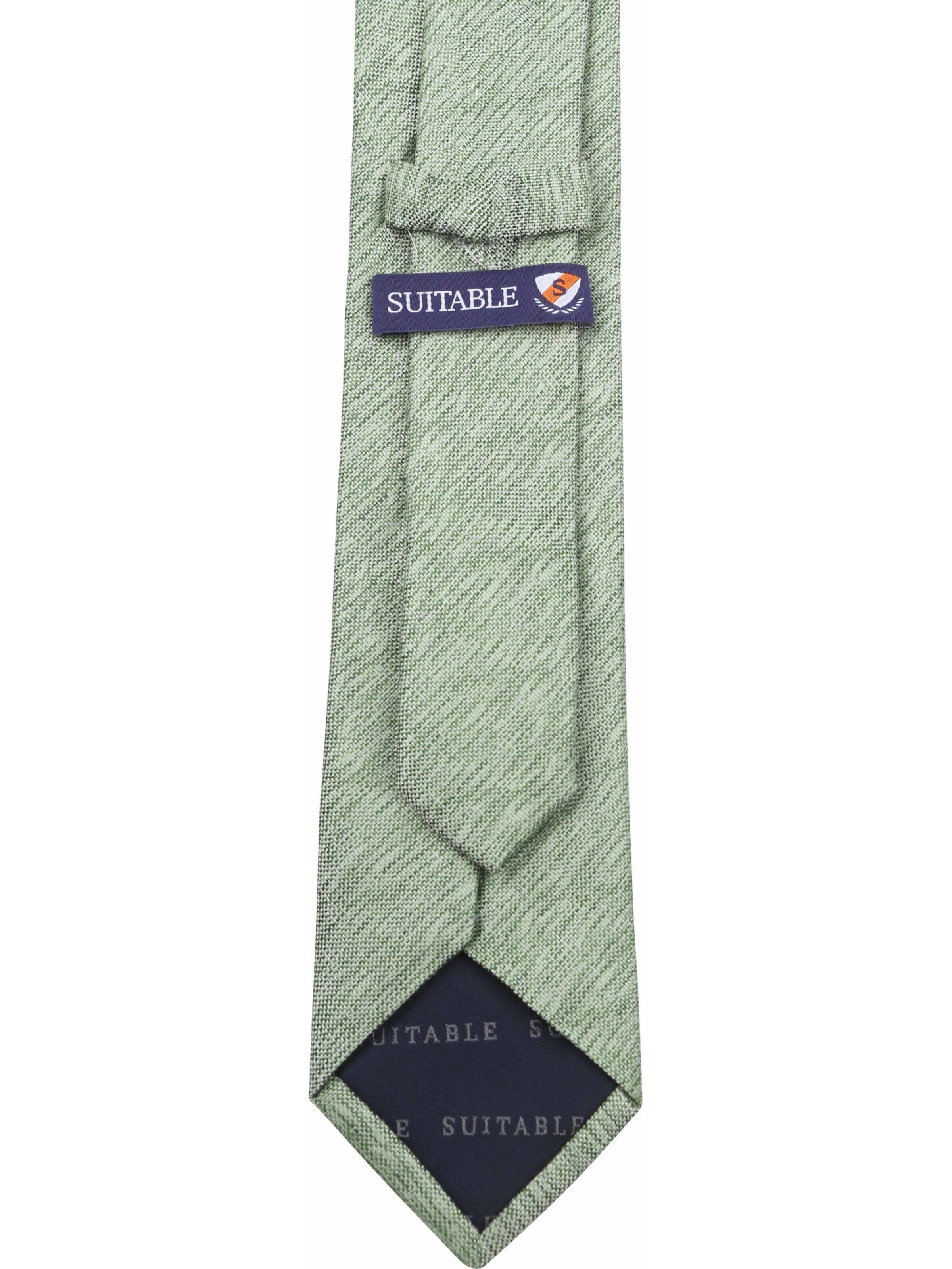 Suitable Tie in Green