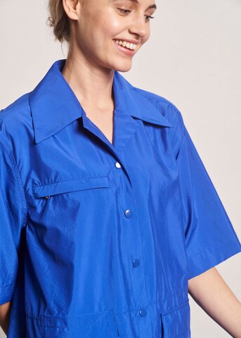 NORR Shirt Dress in Blue