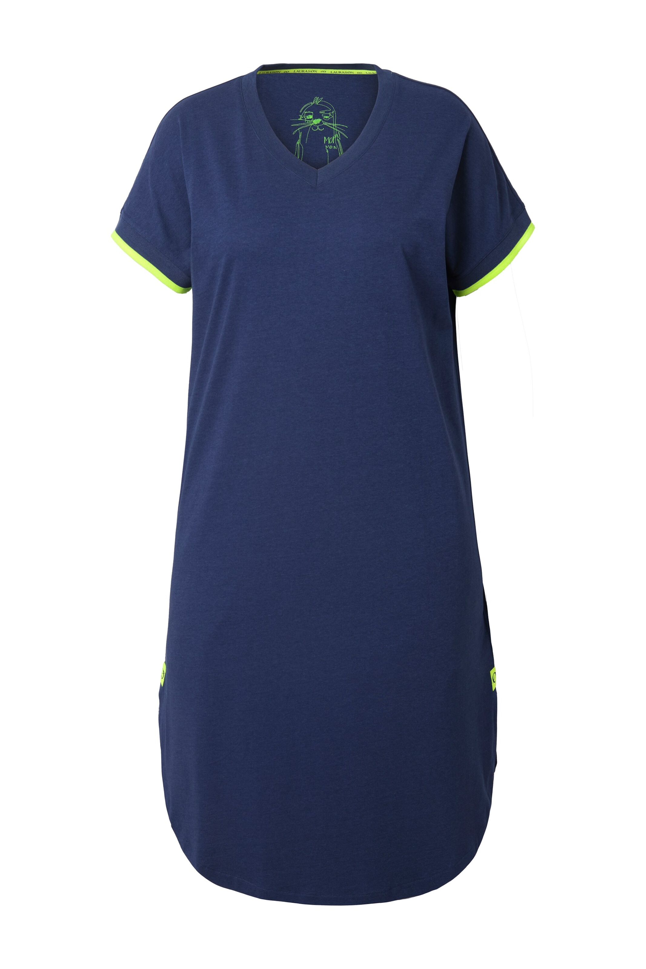 LAURASØN Dress in Blue: front