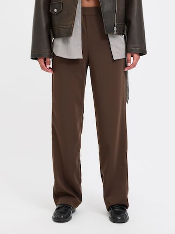 Loosefit Pantalon 'JXElla' JJXX en marron : devant