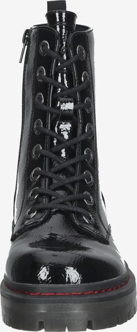 bugatti Lace-Up Ankle Boots in Black