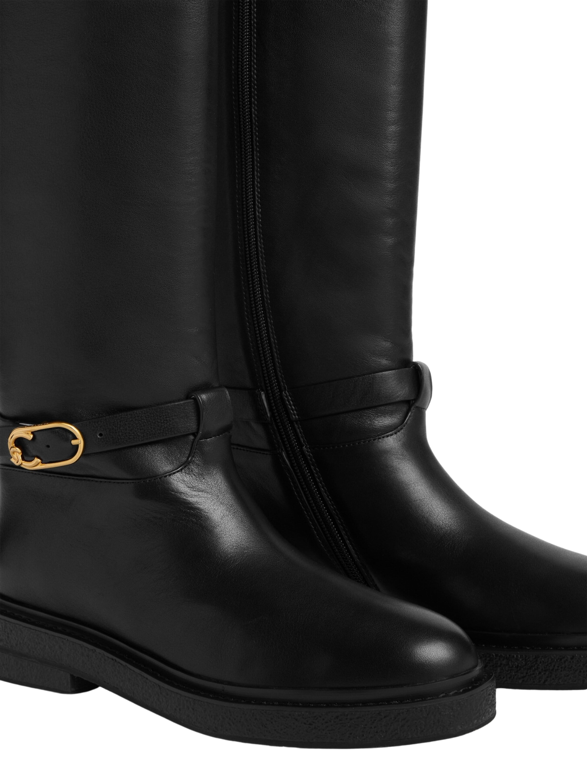 Coccinelle Boots 'C-Saddle Vintage' in Black