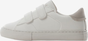 MANGO KIDS Sneakers 'Jasonb' i hvid: forside