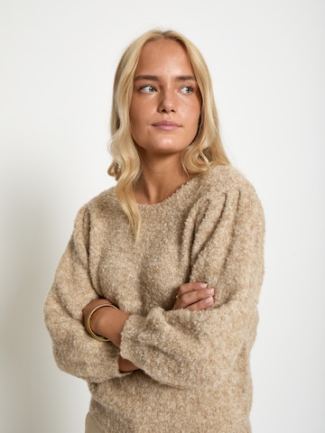 Sweat-shirt 'Jennie' minus en beige