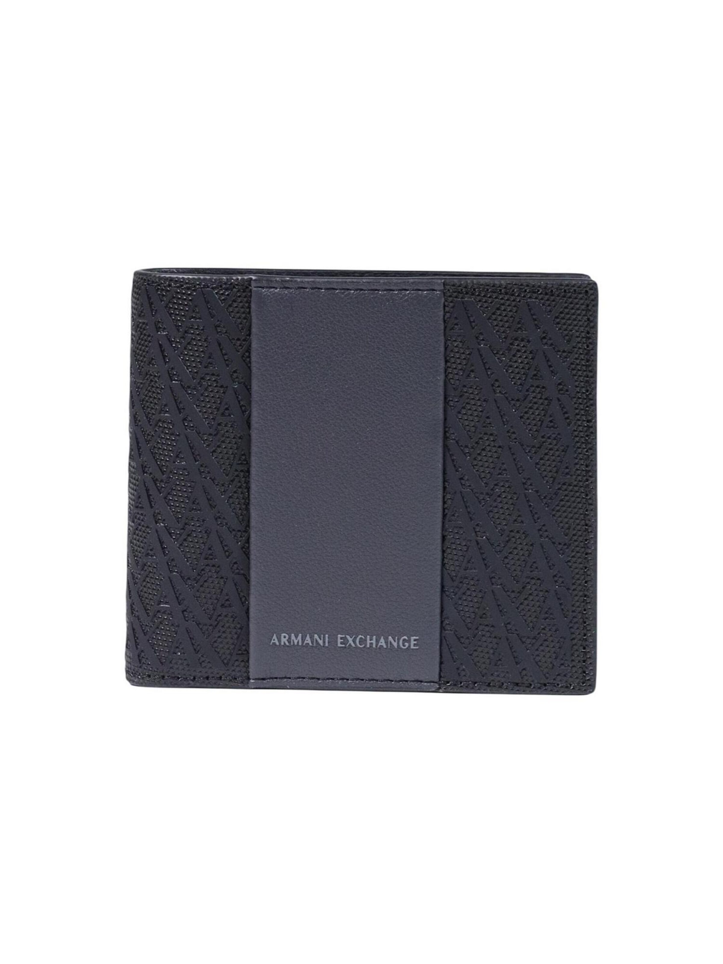 Portamonete 'XM000167 AF26691' di ARMANI EXCHANGE in nero: frontale