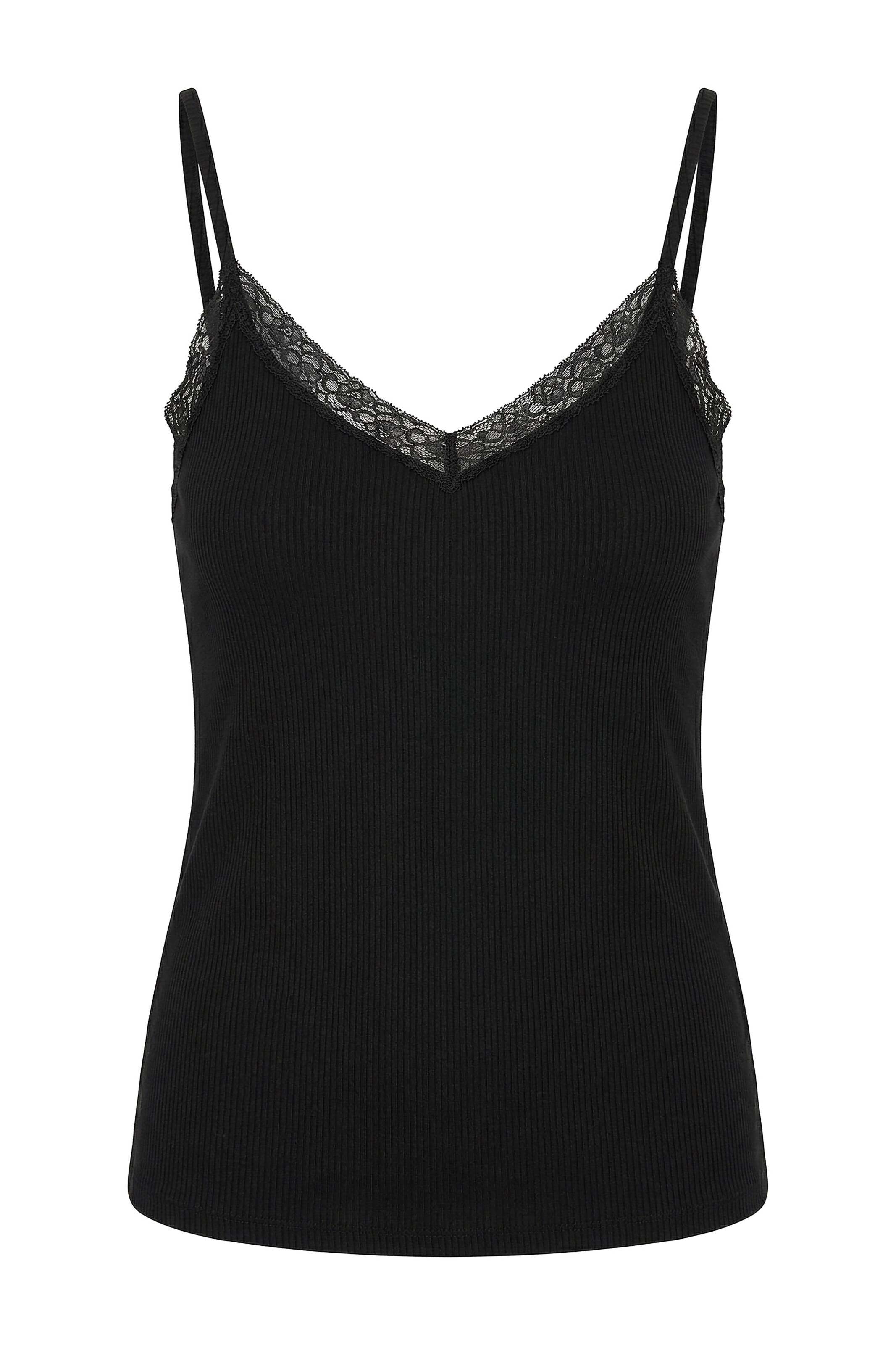 Studio Untold Top in Zwart: voorkant