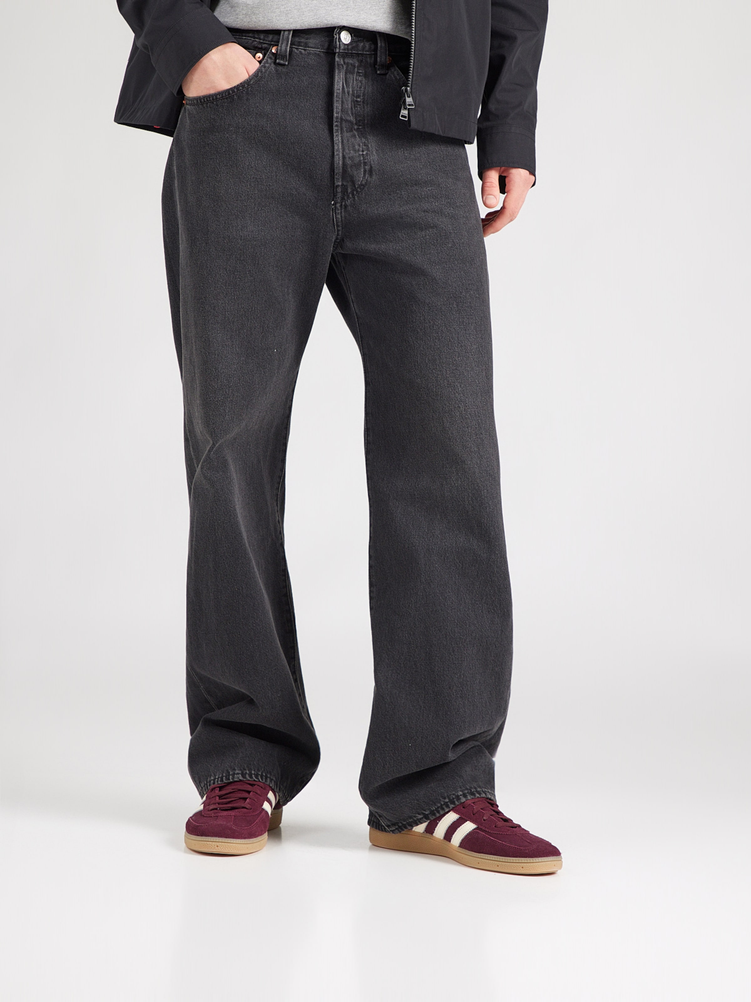 パンツ Levi's 501 loose LEVI'S ® Loosefit Jeans '501® LOOSE' in Black Denim | ABOUT YOU