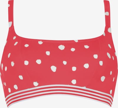 VIVID Bikini gornji dio u crvena / prljavo bijela, Pregled proizvoda