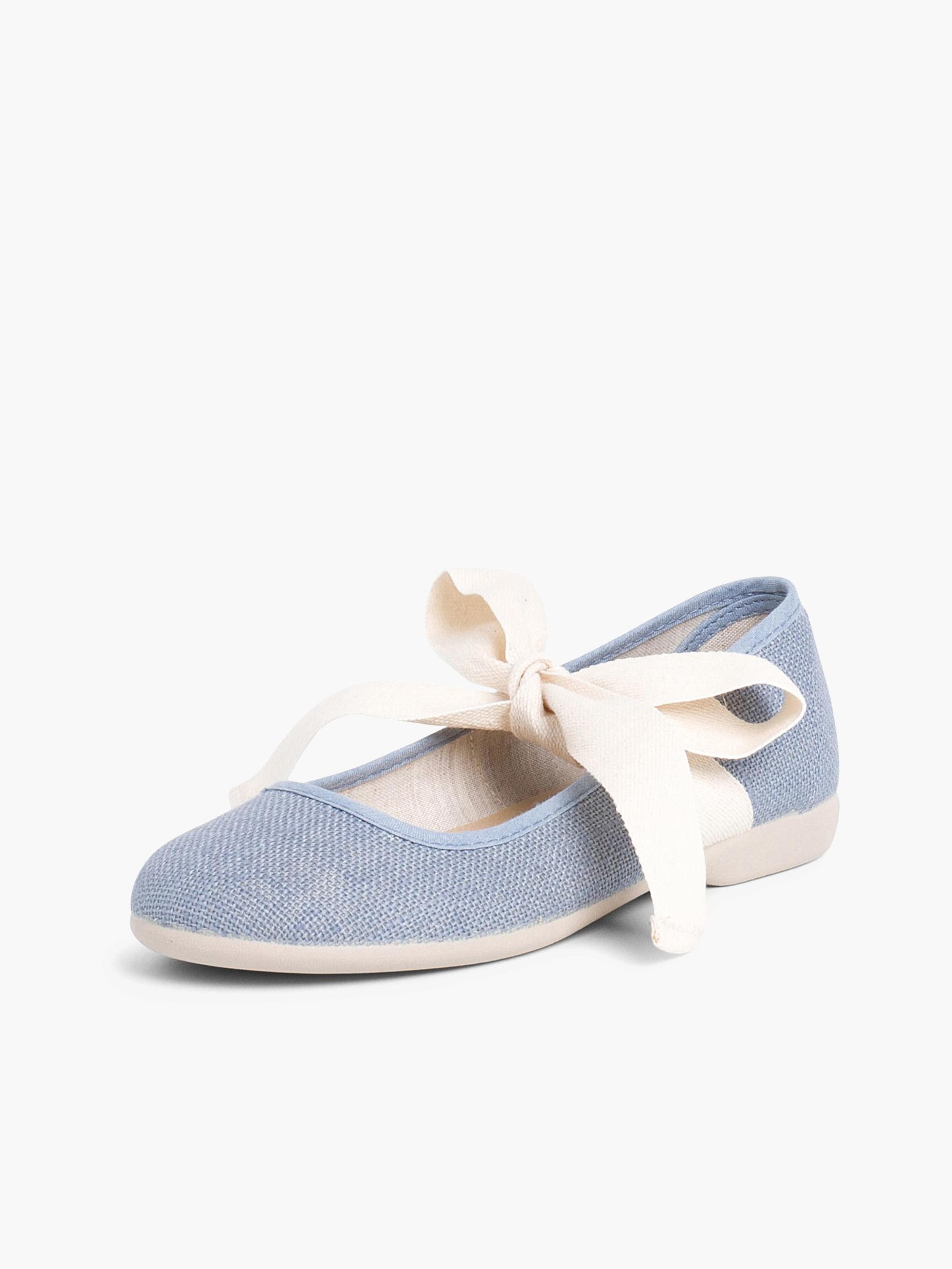 Pisamonas Ballet Flats in Blue: front