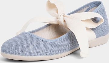Pisamonas Ballet Flats in Blue: front