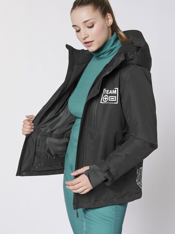 CHIEMSEE Athletic Jacket ' mit reflektierenden Details ' in Black