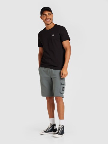 Calvin Klein Jeans Regular Hose in Grau