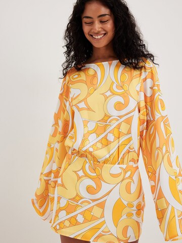 Robe d’été NA-KD en orange : devant