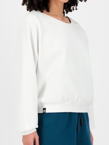 Sweat-shirt 'Teona' Alife and Kickin en blanc