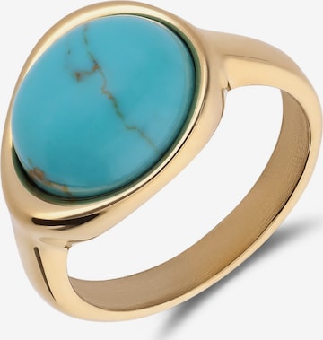 Lucardi Ring in Goud: voorkant