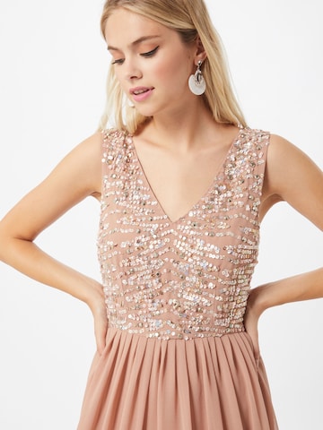 LACE & BEADS Kleid 'Beca' in Pink
