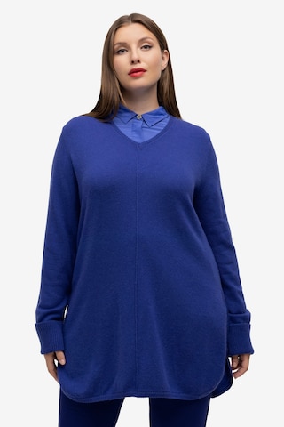 Ulla Popken Sweater in Blue: front