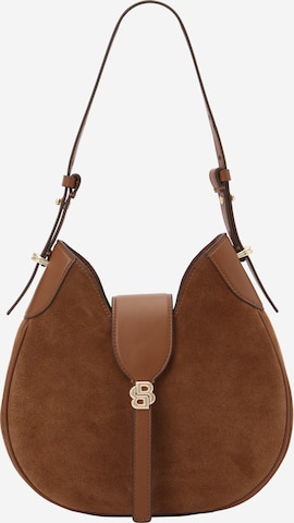 BOSS Olkalaukku 'BEYOND' värissä ruskea: etupuoli