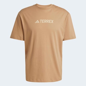ADIDAS TERREX Performance Shirt in Brown