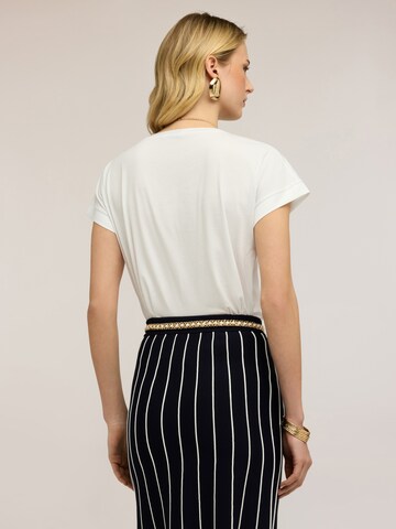 T-shirt mötivi en blanc