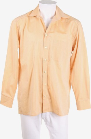 OLYMP Button Up Shirt in M in Yellow: front