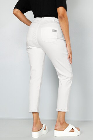MIAMODA Slim fit Jeans in White