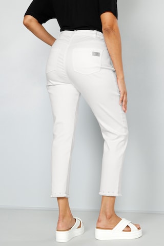 MIAMODA Slimfit Jeans in Weiß