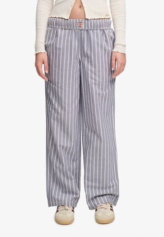 Superdry & Co Loosefit Hose in Blau: Vorderseite