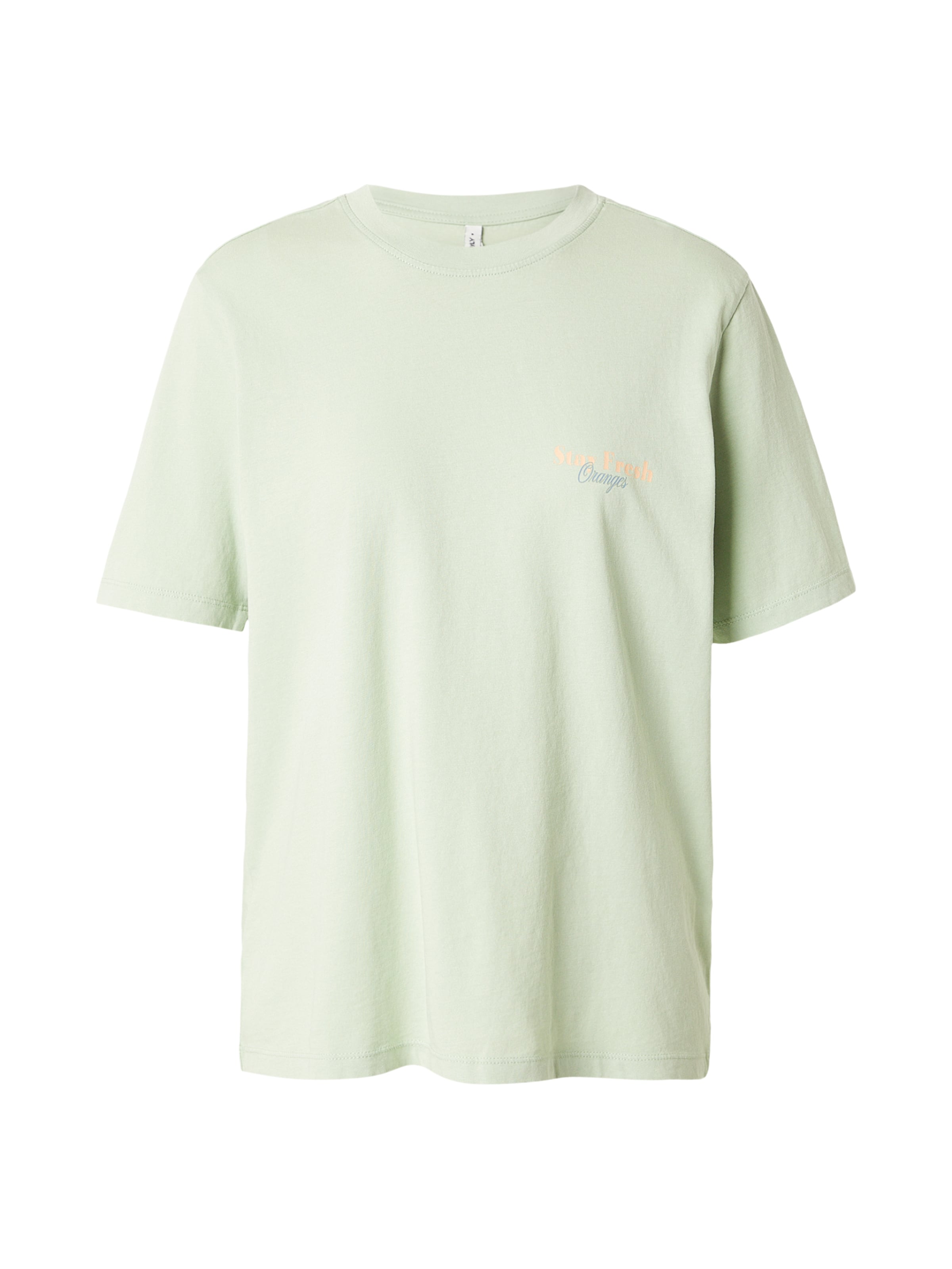 ONLY Тениска 'ONLLucy Monja' в зелено: отпред