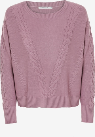 TATUUM Neulepaita värissä lila: etupuoli