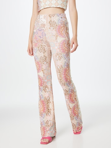 GUESS Flared Broek in Gemengde kleuren: voorkant