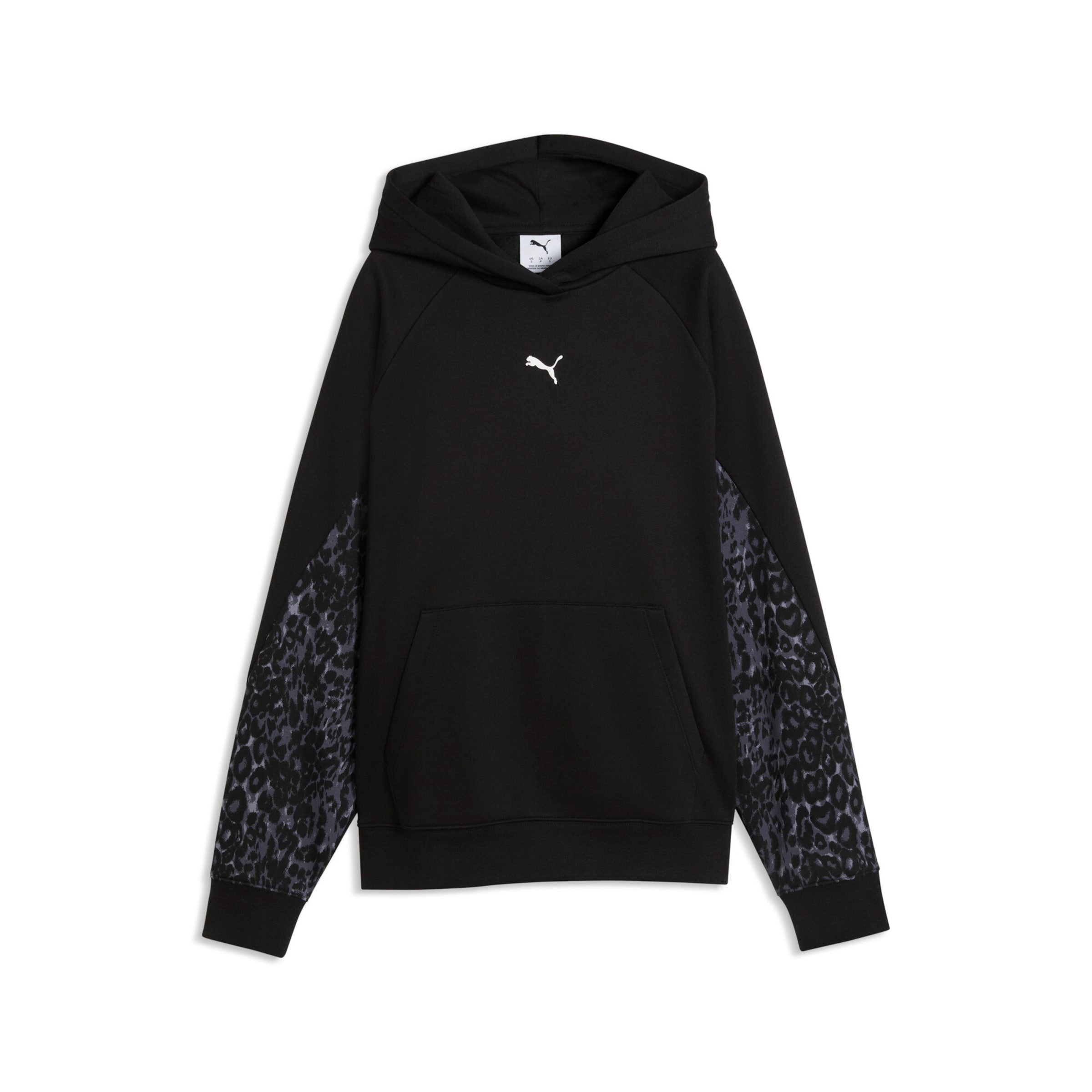 PUMA Sweatshirt in Zwart: voorkant