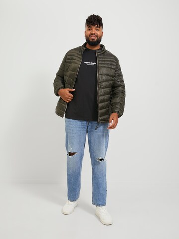 Jack & Jones Plus Μπλουζάκι 'VESTERBRO' σε μαύρο