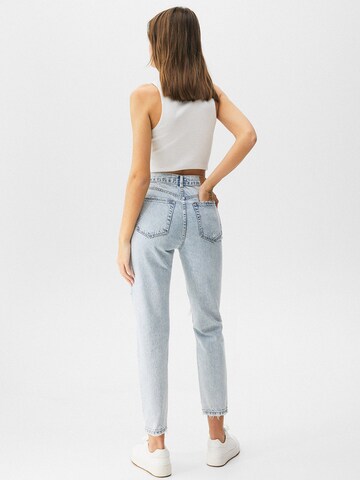 Pull&Bear Regular Jeans in Blauw