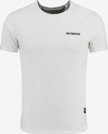 Key Largo T-shirt i vit: framsida