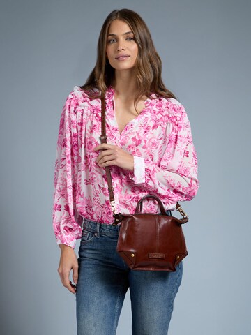 The Bridge Shoulder Bag in Brown: front