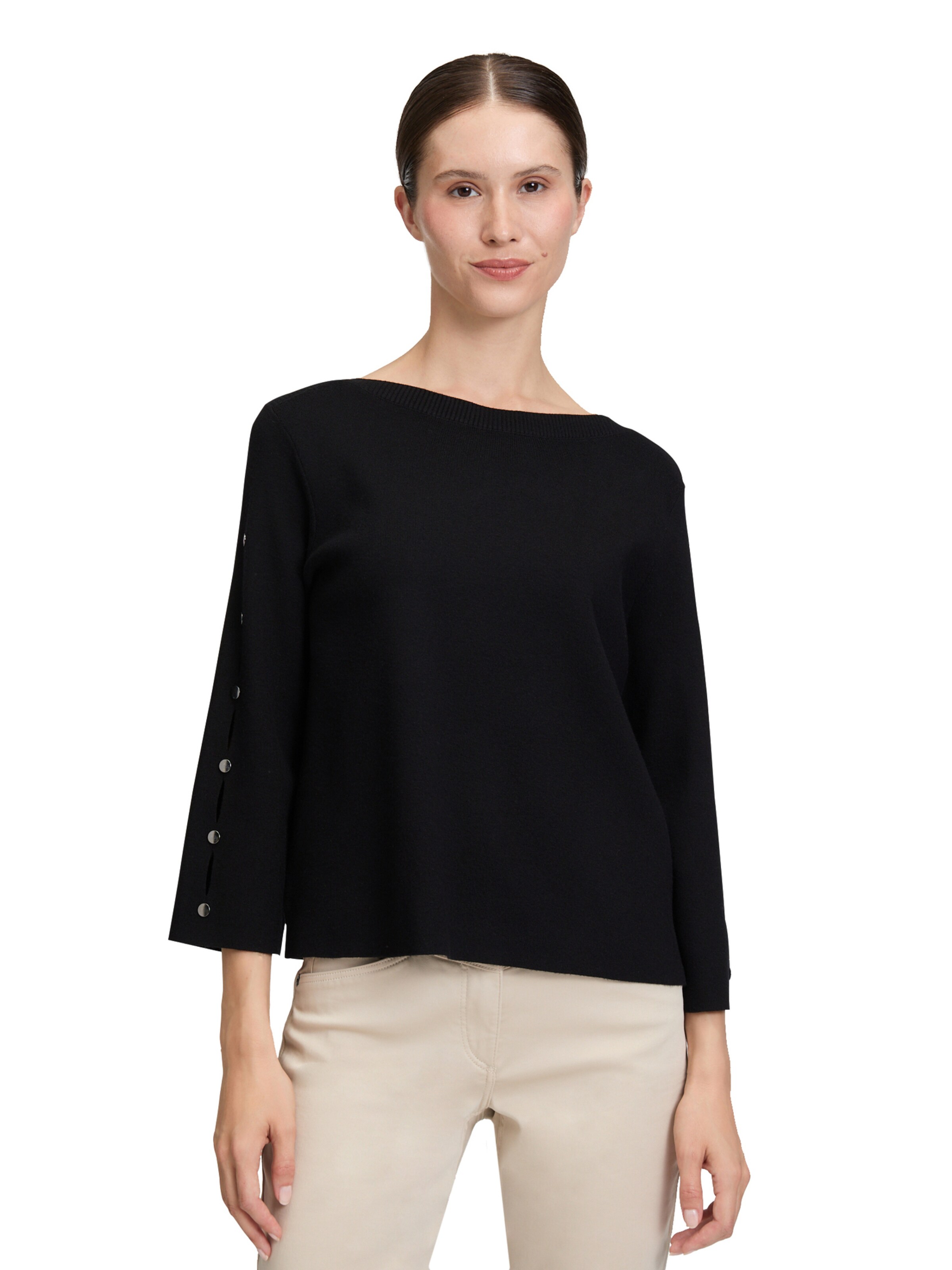 Betty Barclay Sweater in Black: front