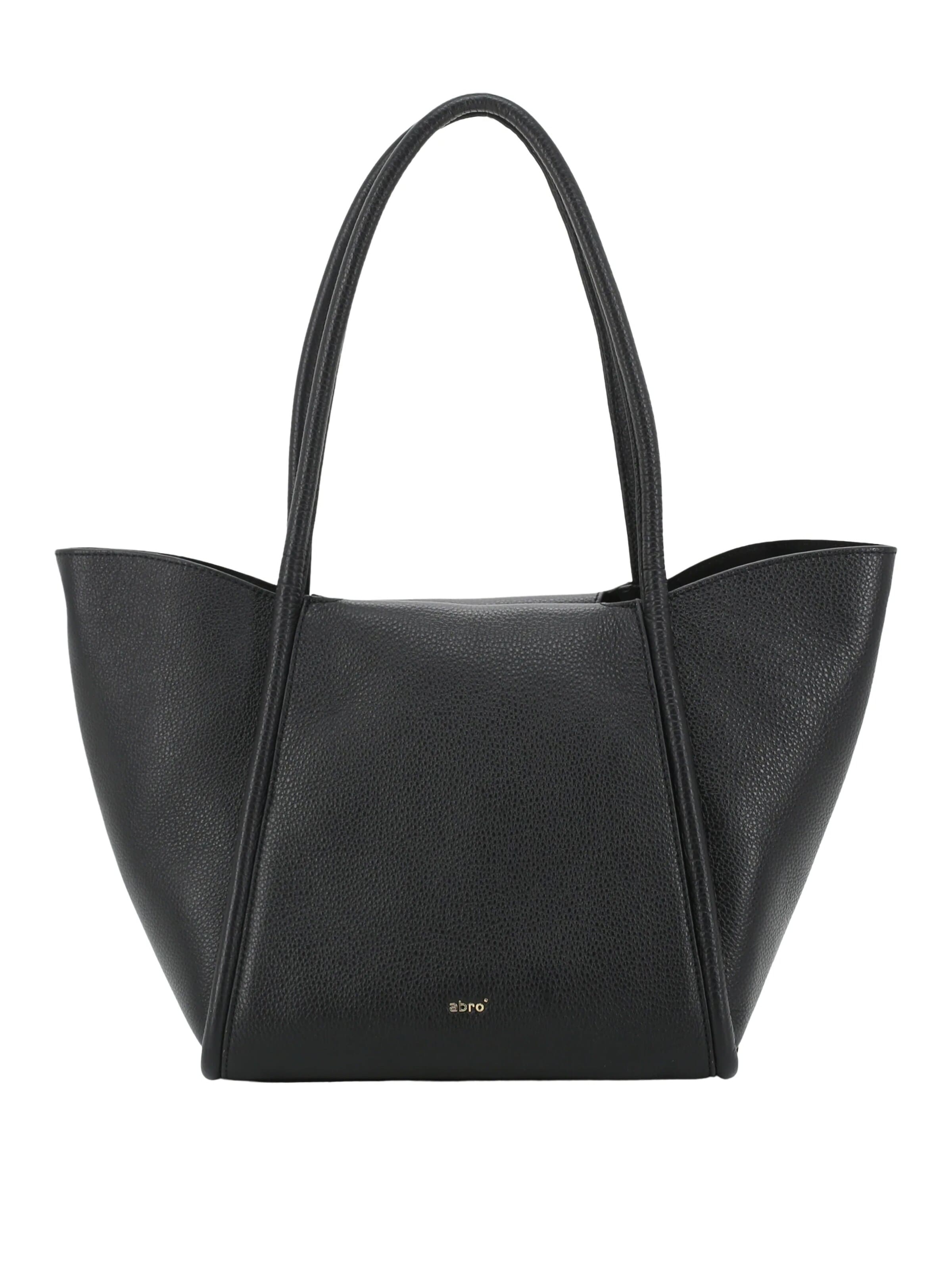 ABRO Shopper 'WILLOW' in Black: front